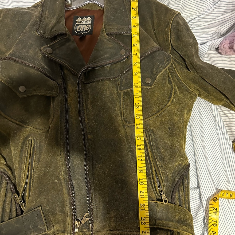 Leather Motorcycle Jacket. - Picture 8 of 8
